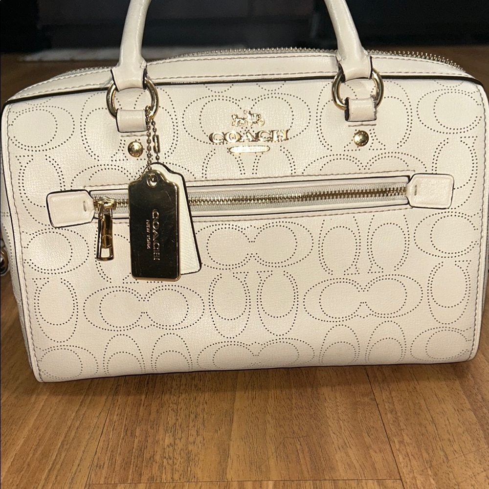 Coach Cream Handbag